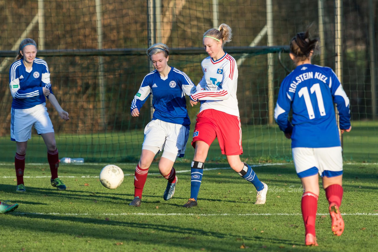 Bild 146 - B-Juniorinnen Hamburger SV - Holstein Kiel : Ergebnis: 0:1